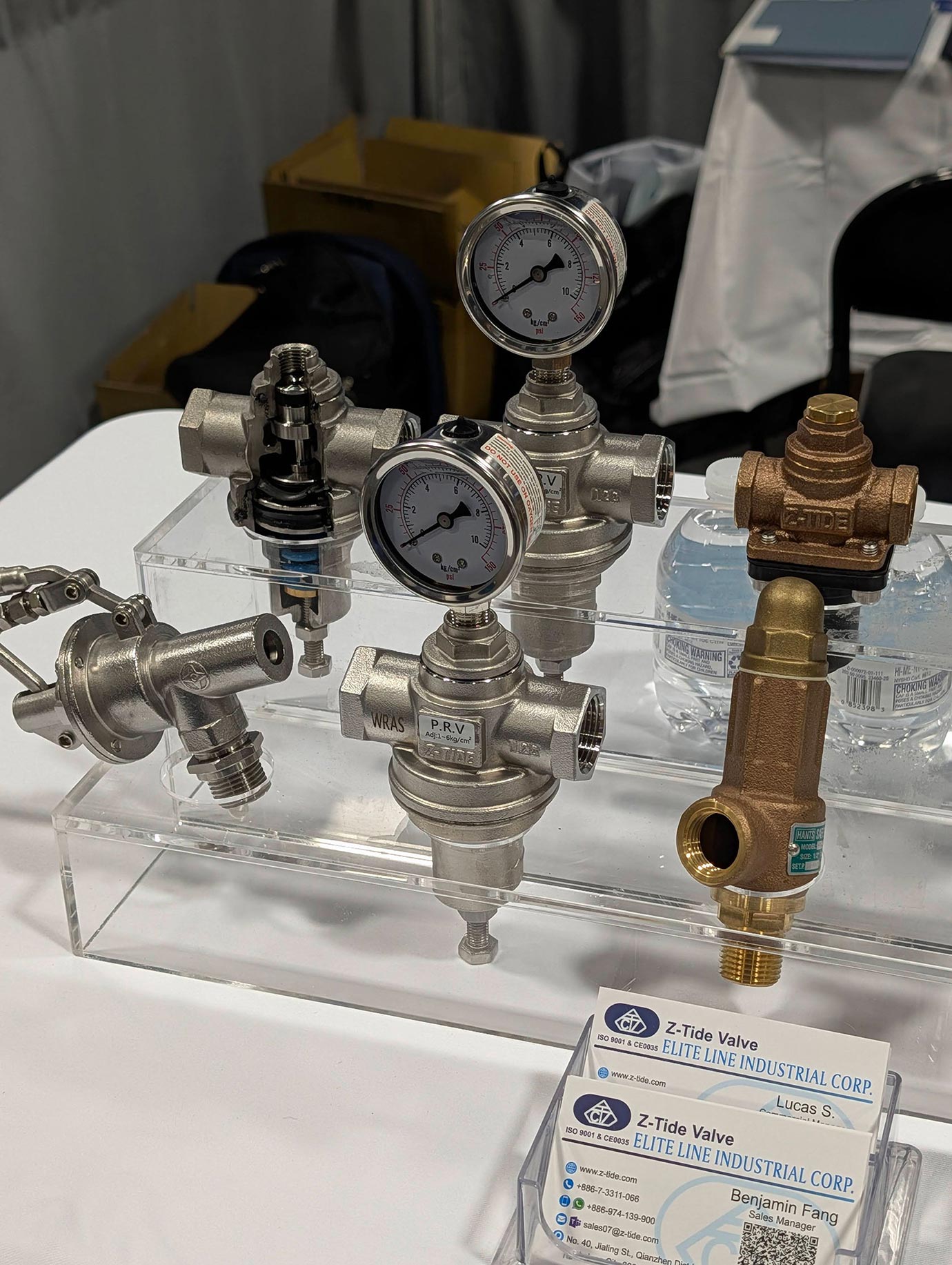 Z-Tide pressure reducing valve from Taiwan participated in AWWA ACE 2026