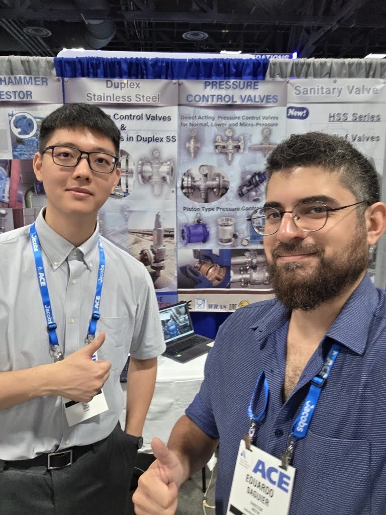 Z-Tide pressure reducing valve from Taiwan participated in AWWA ACE 2026