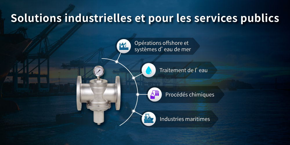 Applications de la soupape de décharge en acier inoxydable duplex Applications de la soupape de décharge en acier inoxydable duplex Z-Tide