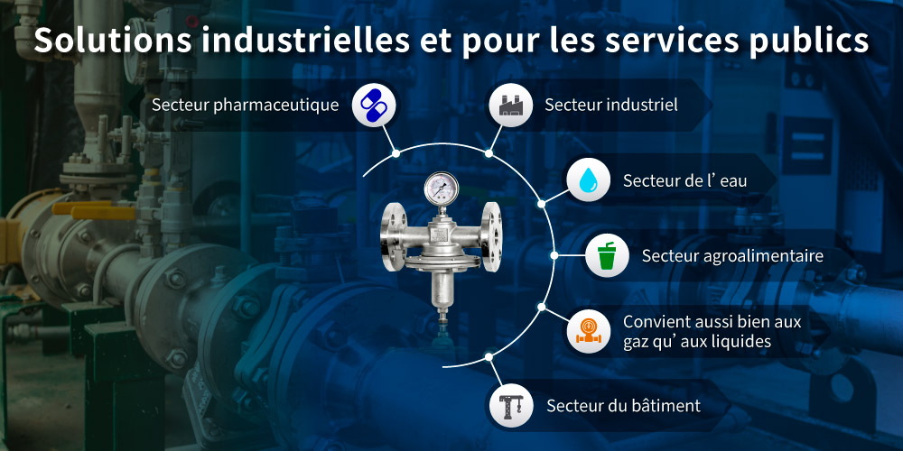 Applications du réducteur de pression basse pression Z-Tide