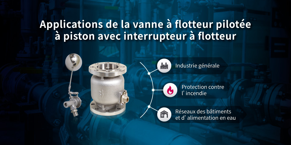Application of Piston Type Float Valve with Float Ball Switch Application of Z-Tide Piston Type Float Valve with Float Ball Switch