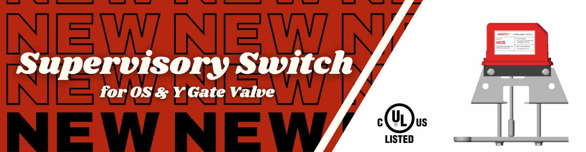 Z-Tide Interrupteur de supervision UL pour vanne à opercule OS&Y